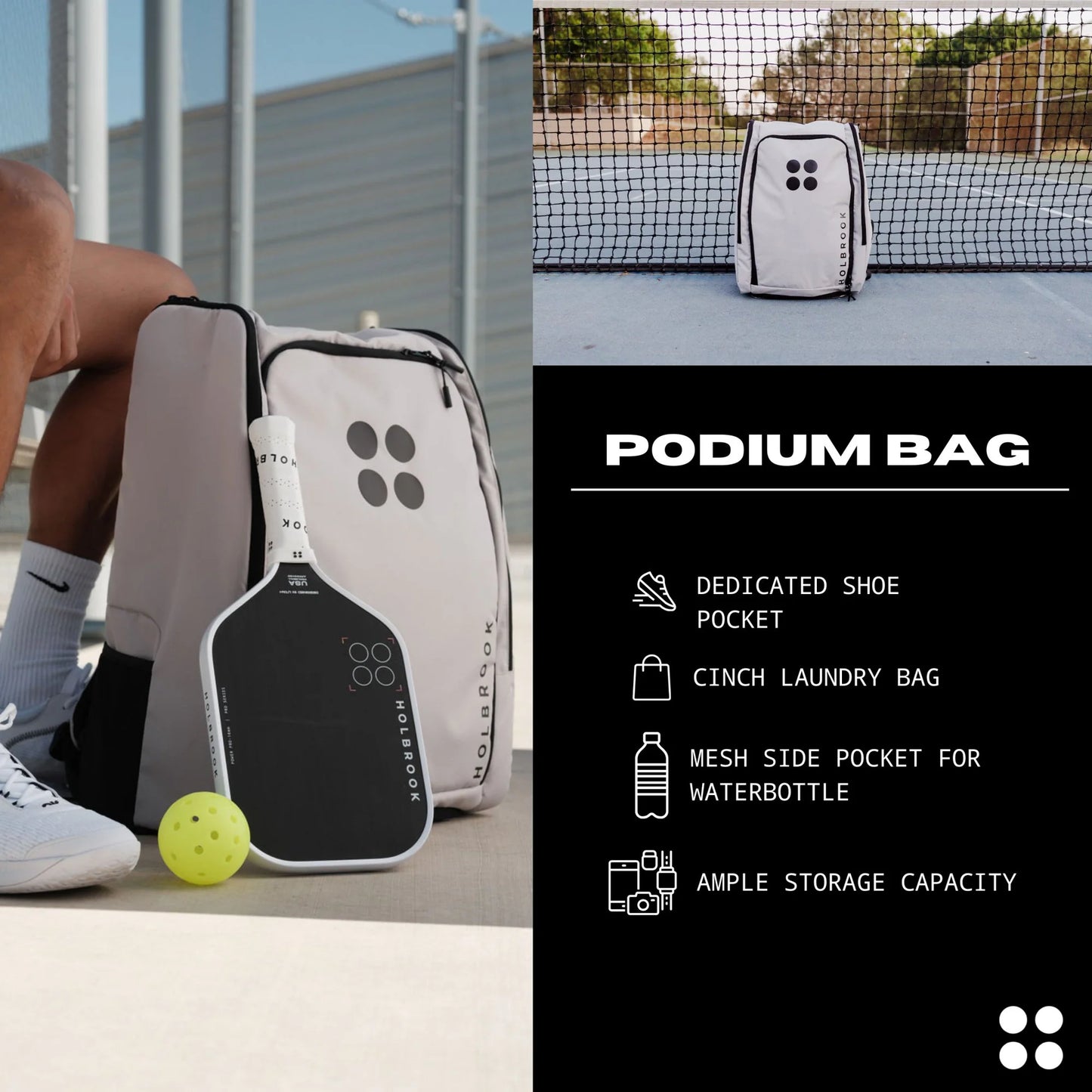Holbrook Podium Pickleball Rucksack