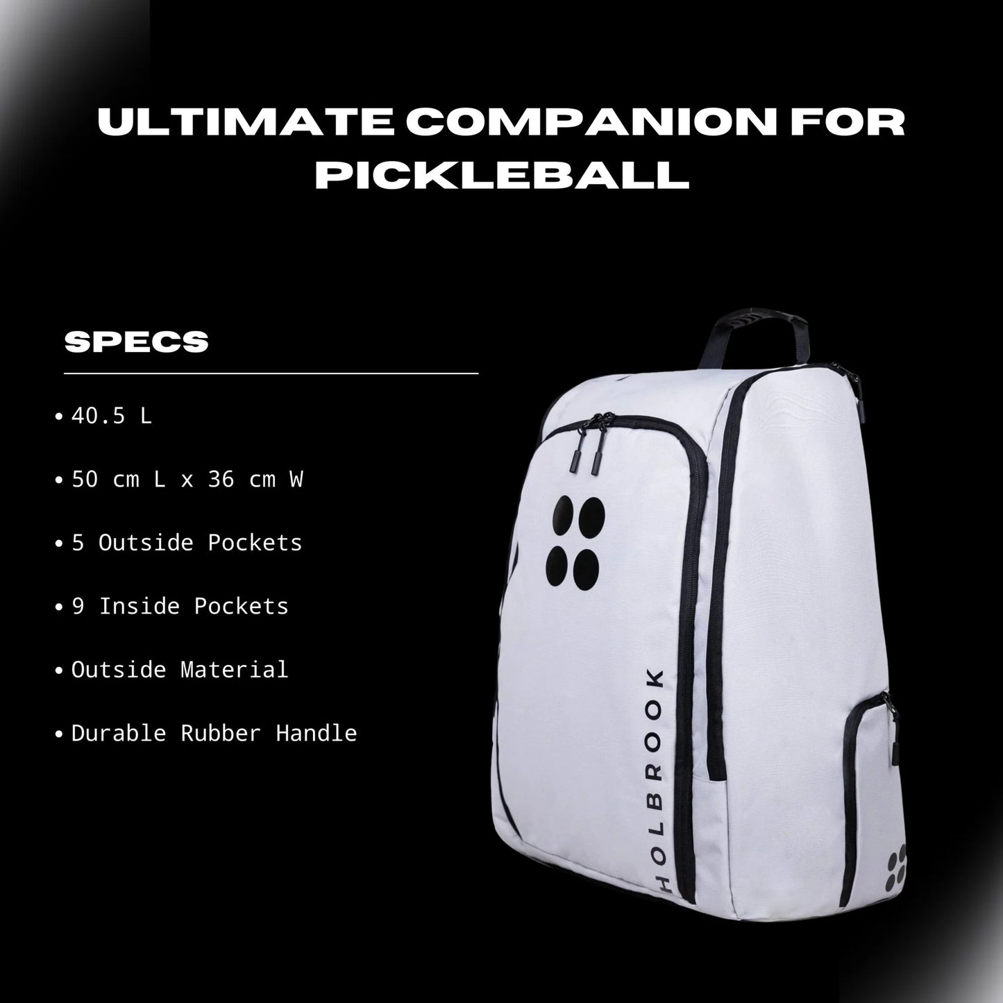 Holbrook Podium Pickleball Rucksack