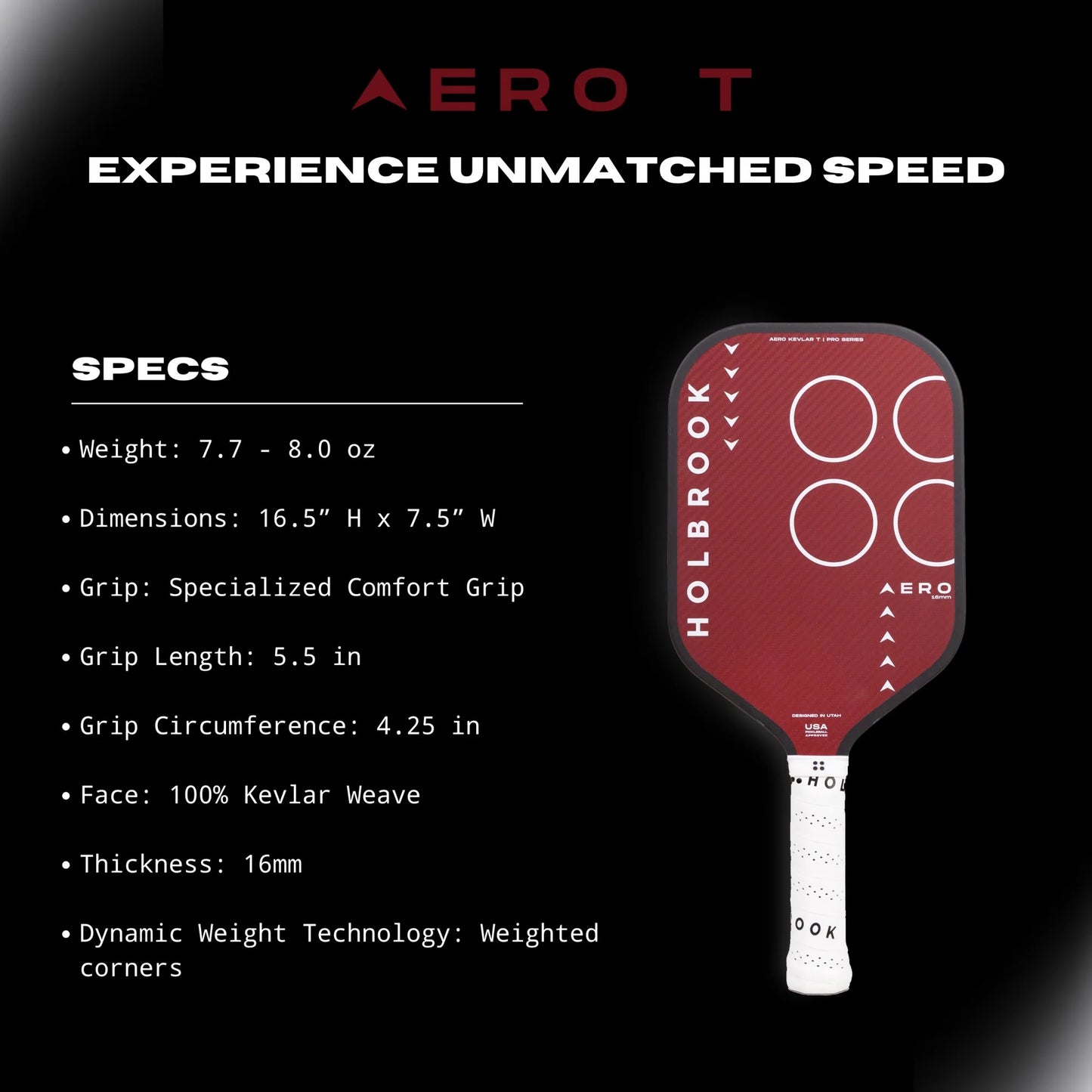 Holbrook Pro - Aero Kevlar T - 16mm
