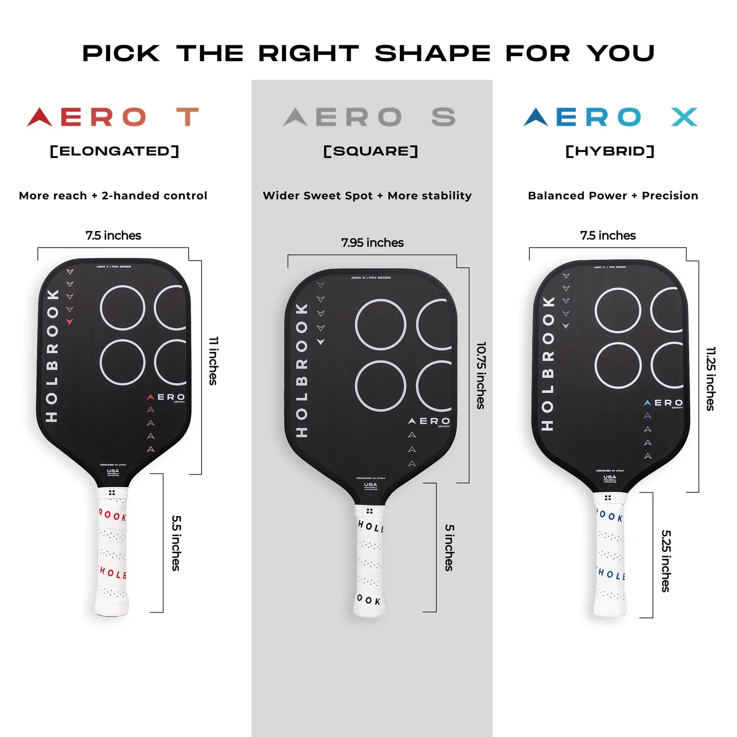 Holbrook Pro - Aero S (SQUARE) - 16mm