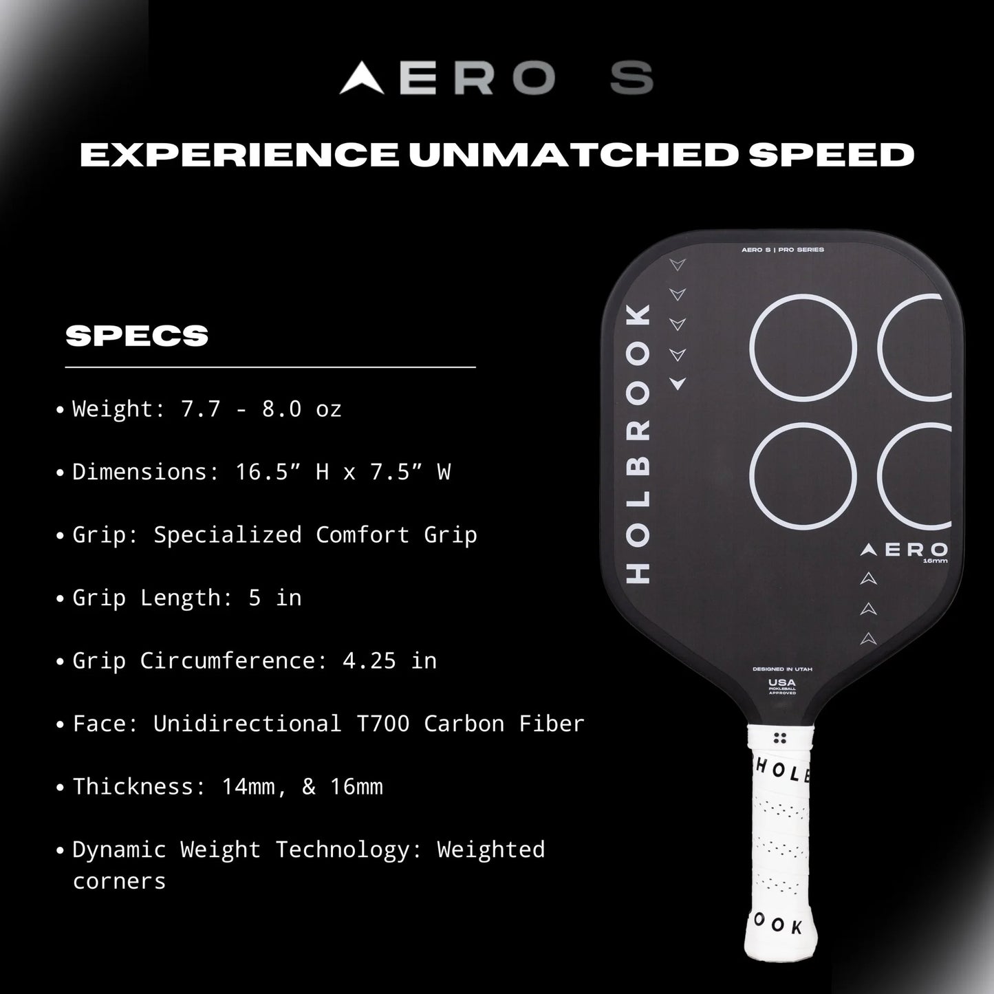Holbrook Pro - Aero S (SQUARE) - 16mm