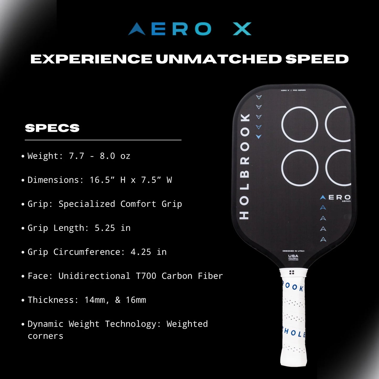 Holbrook Pro - Aero X (HYBRID) - 16mm